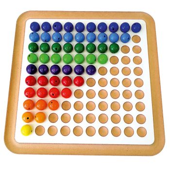 Bauspiel gyöngytábla (gyöngyök nélkül) fajáték