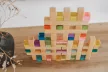 Bauspiel rács építő, 12 darabos fajáték
