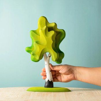 Bumbu Toys nyírfa, zöld fajáték