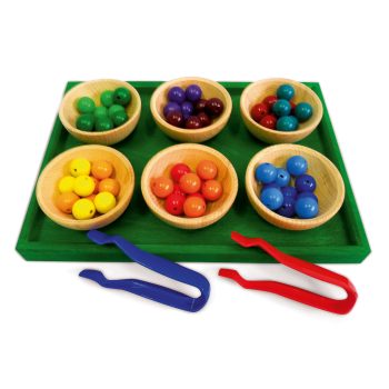 Bauspiel színes válogató szett, 69 darabos fajáték