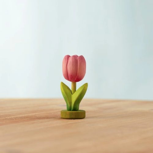 Bumbu Toys tulipán figura ünnepi gyűrűbe (Grimm's méret)