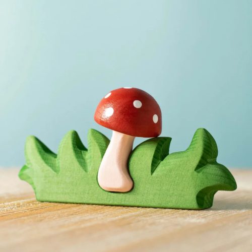 Bumbu Toys Gomba a fűben fajáték szett