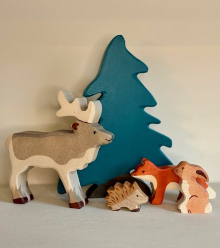 Téli barátok - Holztiger fajáték szett