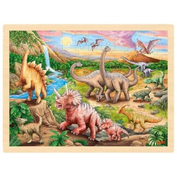 Goki fa puzzle - A dinoszauruszok