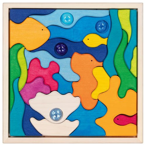 Goki Tengeri fények fa kirakó