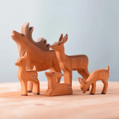 Bumbu Toys szarvas család fajáték