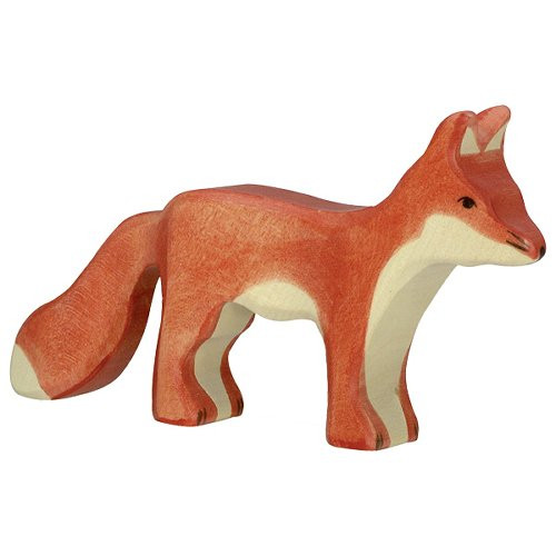 Holztiger róka fajáték, álló