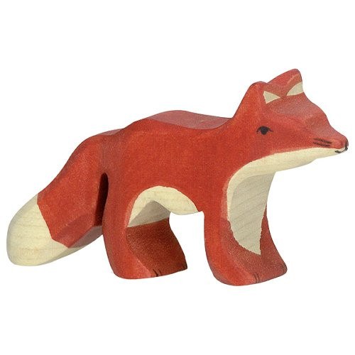 Holztiger róka kölyök fajáték