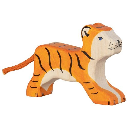 Holztiger tigris kölyök fajáték