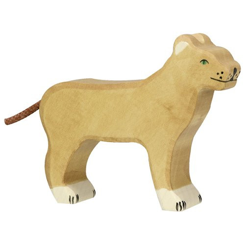 Holztiger oroszlán fajáték, nőstény