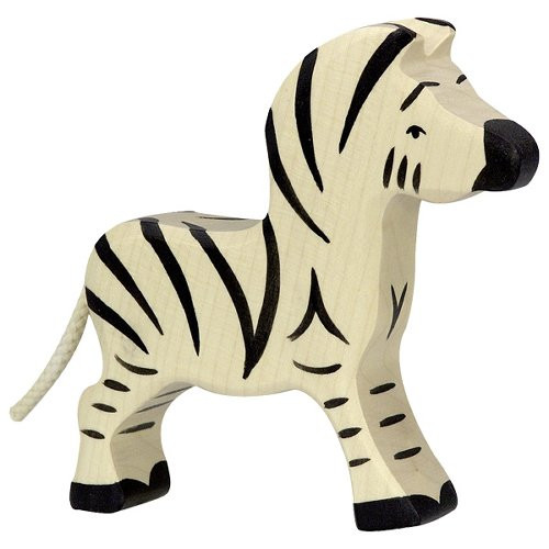 Holztiger zebra fajáték, kicsi