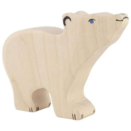 Holztiger jegesmedve fajáték, kicsi