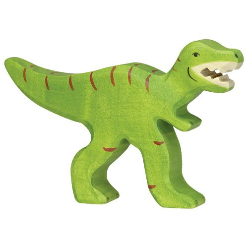 Holztiger tyrannosaurus rex fajáték