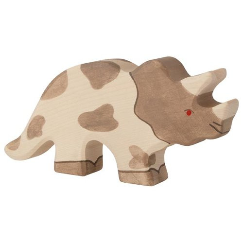 Holztiger triceratops fajáték