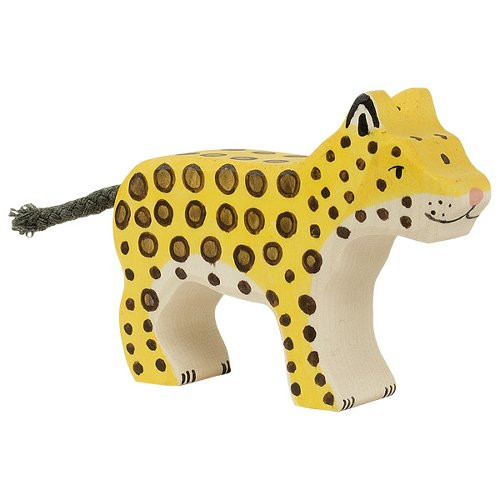 Holztiger leopárd fajáték, kicsi