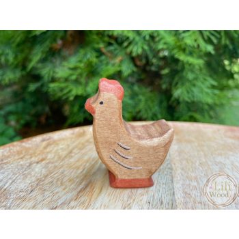 SzeGeWood tyúk fajáték, álló