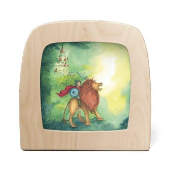 Toverlux sziluettek - Anne illusztrációi / A bátor lovag