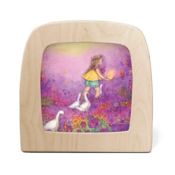 Toverlux sziluett - Anne illusztrációi / A libás kislány