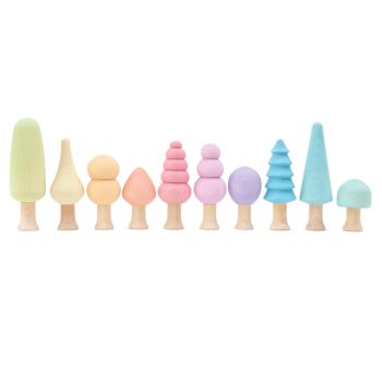 Ocamora pasztell erdő fajáték szett