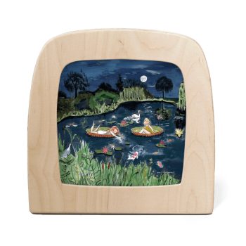 Toverlux sziluett - Gwen illusztrációi / Varázs tó