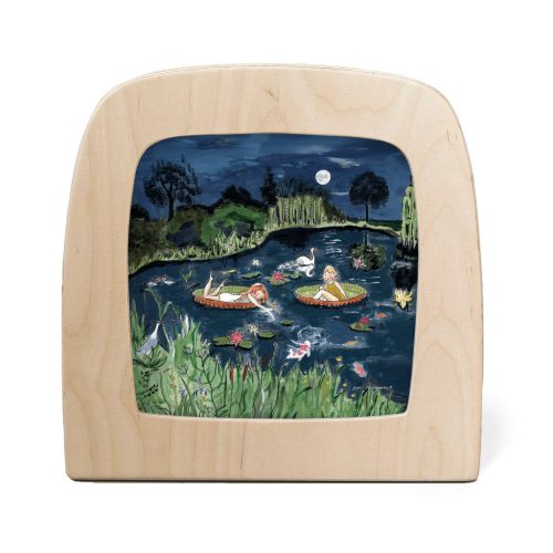 Toverlux sziluett - Gwen illusztrációi / Varázs tó