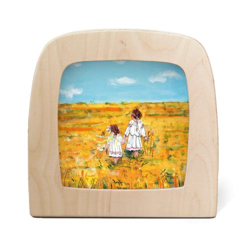 Toverlux sziluett - Gwen illusztrációi / Lánytestvérek