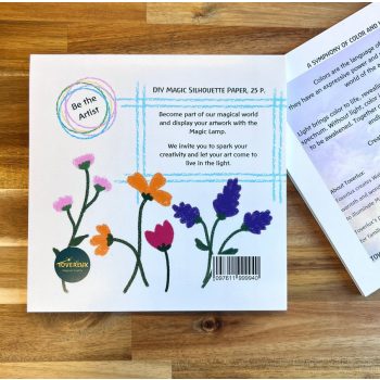 DIY sziluett papír Toverlux lámpába