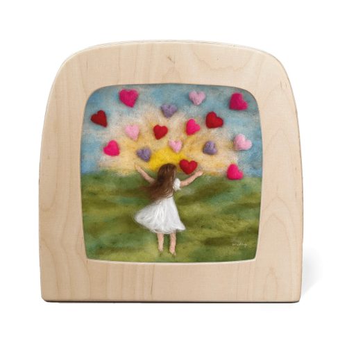 ÚJ Toverlux sziluett - Szívek / Het Wol Feetje