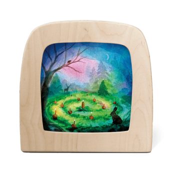 ÚJ Toverlux sziluett - Adventi kert / Vogel Geluk