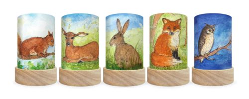 Toverlux sziluettek manólámpásba - Eentje van Margo / Erdei állatok