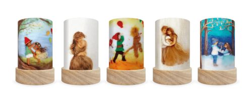 Toverlux sziluettek manólámpásba, Het Wol Feetje ünnepi szett