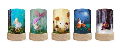 Toverlux sziluettek lámpásba, Het Wol Feetje / Évszakok