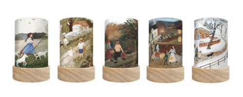 Toverlux sziluettek manólámpásba, Robin Pieterse évszakok sétái szett