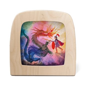 Toverlux sziluett - Vogel Geluk: St. Joris